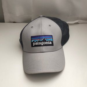 Patagonia grey trucker style hat